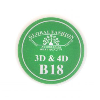 Gel Plastilina 4D Global Fashion, Verde Deschis 7g, B18 la reducere
