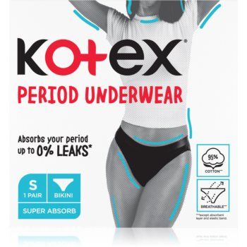 Kotex Period Underwear Size S chiloți menstruali