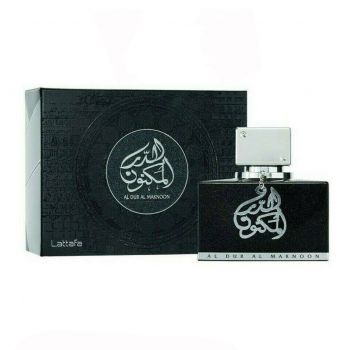 Lattafa Perfumes Al Dur Al Maknoon Silver Apa de Parfum, Barbati (Concentratie: Apa de Parfum, Gramaj: 100 ml)
