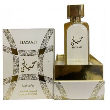 Lattafa Perfumes Hayaati Gold Elixir Apa de Parfum, Femei, 100ml (Concentratie: Apa de Parfum, Gramaj: 100 ml)