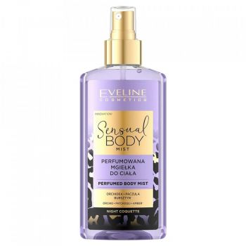Spray de corp Night Coquette Sensual Body Spray de la Eveline Cosmetics, 150 ml de firma original
