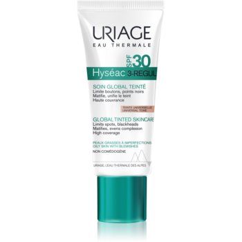 Uriage Hyséac 3-Regul tratament nuanțator complex, contra imperfecțiunilor pielii SPF 30