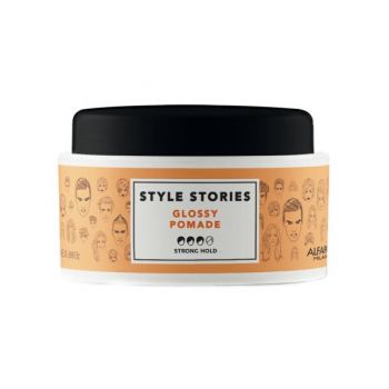 Ceara de Par pentru Stralucire - Alfaparf Milano Style Stories Glossy Pomade, 100ml