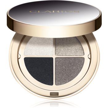 Clarins Ombre 4 Colour Eye Palette paletă cu farduri de ochi pentru un efect de lunga durata