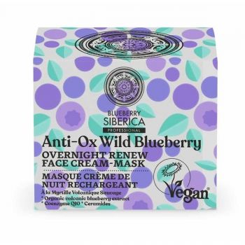 Crema-Masca de Noapte Regeneranta Antioxidanta cu Ceramide si Q10 Anti-OX Wild Blueberry, 50 ml