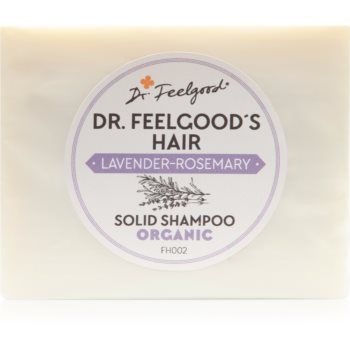 Dr. Feelgood Lavender & Rosemary șampon organic solid