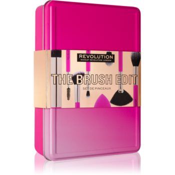 Makeup Revolution The Brush Edit set perii machiaj de firma original