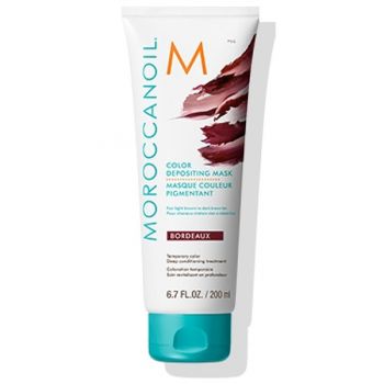 Masca coloranta pentru par Moroccanoil Color Depositing - Bordeaux 200ml