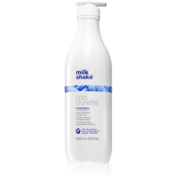 Milk Shake Cold Brunette șampon pentru neutralizarea tonurilor de galben pentru nuante de par castaniu