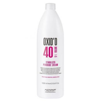 Oxidant Crema 12% - Alfaparf Milano Oxid'O 40 Volumi 12% Stabilized Peroxide Cream, 1000 ml de firma original