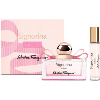 Salvatore Ferragamo Signorina in Fiore set cadou III. pentru femei