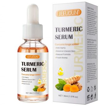 Ser Facial cu Turmeric pentru Pete Pigmentare, Efect Anti-Imbatranire SEFUDUN, 30 ml ieftin