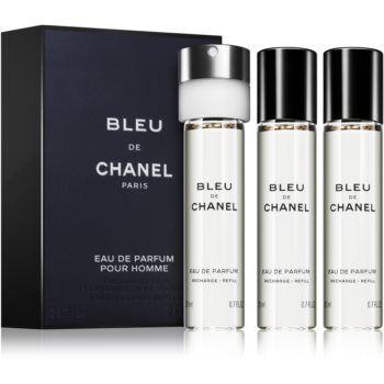Chanel Bleu de Chanel travel refill Eau de Parfum rezervă pentru bărbați