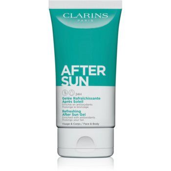 Clarins After Sun Refreshing After Sun Gel gel calmant dupa expunere la soare pentru fata si corp