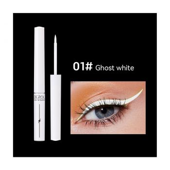 Eyeliner Lichid Colorat Derol Linear Lighting #01 Ghost White la reducere