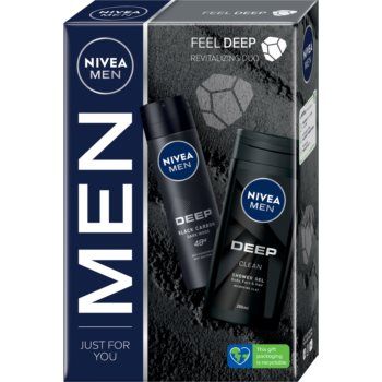 Nivea Men Deep set cadou (pentru corp) pentru bărbați