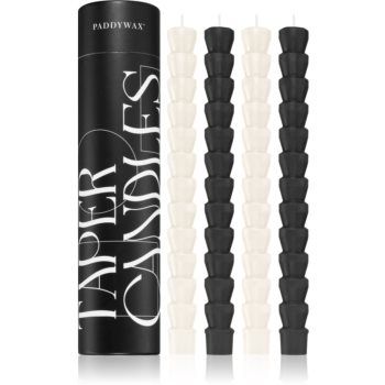 Paddywax Taper Black & White lumanare