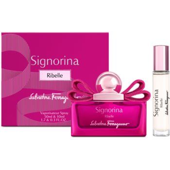 Salvatore Ferragamo Signorina Ribelle set cadou VI. pentru femei