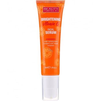 Ser cu Vitamina C, Efect de luminozitate si hidratare, Beauty Formulas, 30 ml