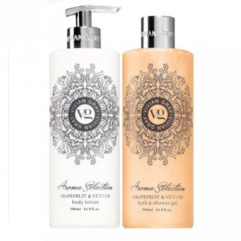 Set cadou Vivian Gray Aroma Selection Grapefruit & Vetiver, Gel de dus, 500 ml + Lotiune de corp, 500 ml ieftin