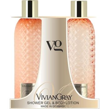 Set cadou Vivian Gray Neroli & Amber, Unisex, Gel de dus, 300 ml + Lotiune de corp, 300 ml de firma original