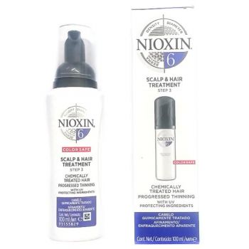 Tratament Par Normal spre Aspru Dramatic Subtiat - Nioxin System 6 Scalp Treatment 100 ml