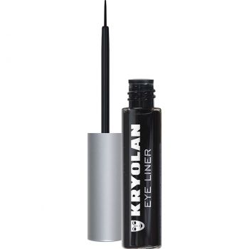 Tus de ochi lichid Kryolan Eye Liner Negru 5ml la reducere