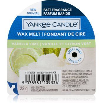 Yankee Candle Vanilla Lime ceară pentru aromatizator de firma original