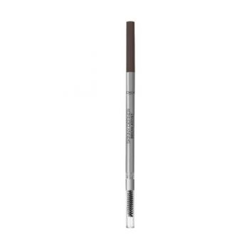 Creion cu Varf Ultra-Precis pentru Definirea Sprancenelor - L'Oreal Paris Skinny Definer, nuanta 108 Dark Brunette, 0.85 g la reducere