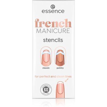 Essence French MANICURE șabloane pentru manichiura franțuzească ieftin