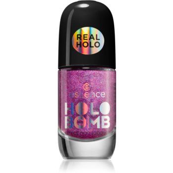 essence HOLO BOMB lac de unghii cu efect holografic