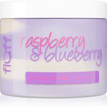 Fluff Blueberry & Raspberry exfoliant pentru corp