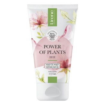 Gel calmant pentru curatare faciala Lirene Power of Plants, 150ml ieftin