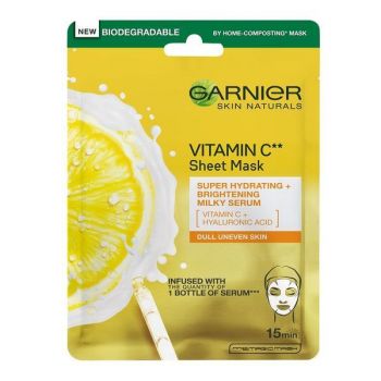 Masca servetel cu vitamina C Skin Naturals, Garnier, 28 g