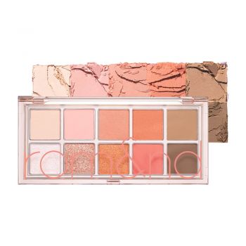 Paleta de farduri Better Than Palette, 08 Peach Dahlia Garden, Rom&nd, 100 g