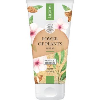 Peeling corporal hranitor cu extract de migdale Lirene Power of Plants, 175ml ieftina