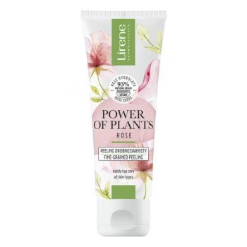 Peeling facial cu granulatie fina Lirene Power of Plants, 75ml ieftin