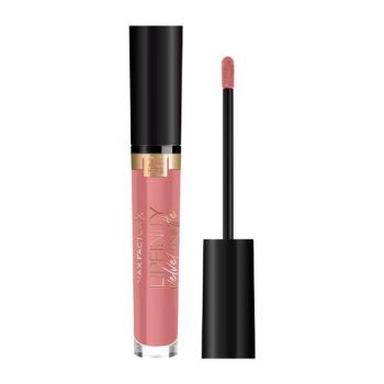 Ruj Lichid - Max Factor Velvet Matte, nuanta 45 Posh Pink, 3.5 ml de firma original