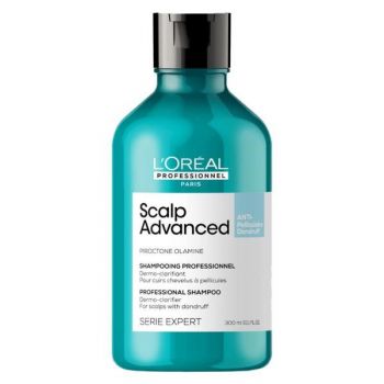 Sampon Profesional Anti-matreata - L'Oreal Professionnel Serie Expert Scalp Advanced Professional Shampoo Dermo-clarifier Anti Dandruff, 300 ml ieftin
