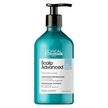 Sampon Profesional Anti-matreata - L'Oreal Professionnel Serie Expert Scalp Advanced Professional Shampoo Dermo-clarifier Anti Dandruff, 500 ml la reducere