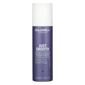 Spray de Netezire pentru Uscarea cu Uscatorul de Par - Goldwell Stylesign Just Smooth, Smooth Control 1, 200 ml