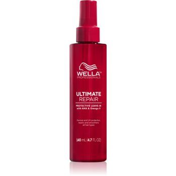 Wella Professionals Ultimate Repair Protective Leave-In ser termo-protector Spray la reducere