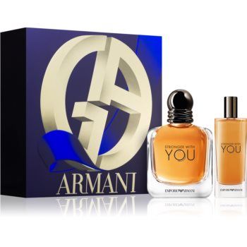 Armani Emporio Stronger With You set cadou pentru bărbați