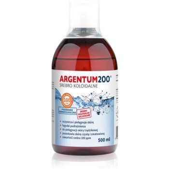 Aura Herbals Argentum 200 Collodial Silver 100 ppm tonic pentru curatare cu argint coloidal de firma original