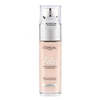 Fond de Ten - L'Oreal Paris True Match, nuanta 0,5R/0,5C Rose Porcelain, 30 ml