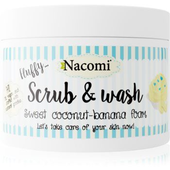 Nacomi Fluffy... Sweet Coconut-Banana spuma de curatare