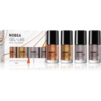 NOBEA Metal Precious Blink Set set de lacuri de unghii