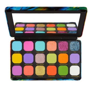 Paleta de Farduri Revolution Forever Flawless Bird of Paradise, Makeup Revolution, 1 buc