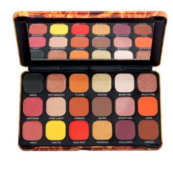 Paleta de Farduri Revolution Forever Flawless Fire, Makeup Revolution, 1 buc