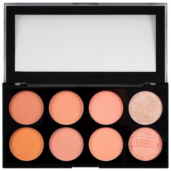 Paleta Farduri de Obraz - Makeup Revolution Ultra Blush Palette Hot Spice, 1 buc